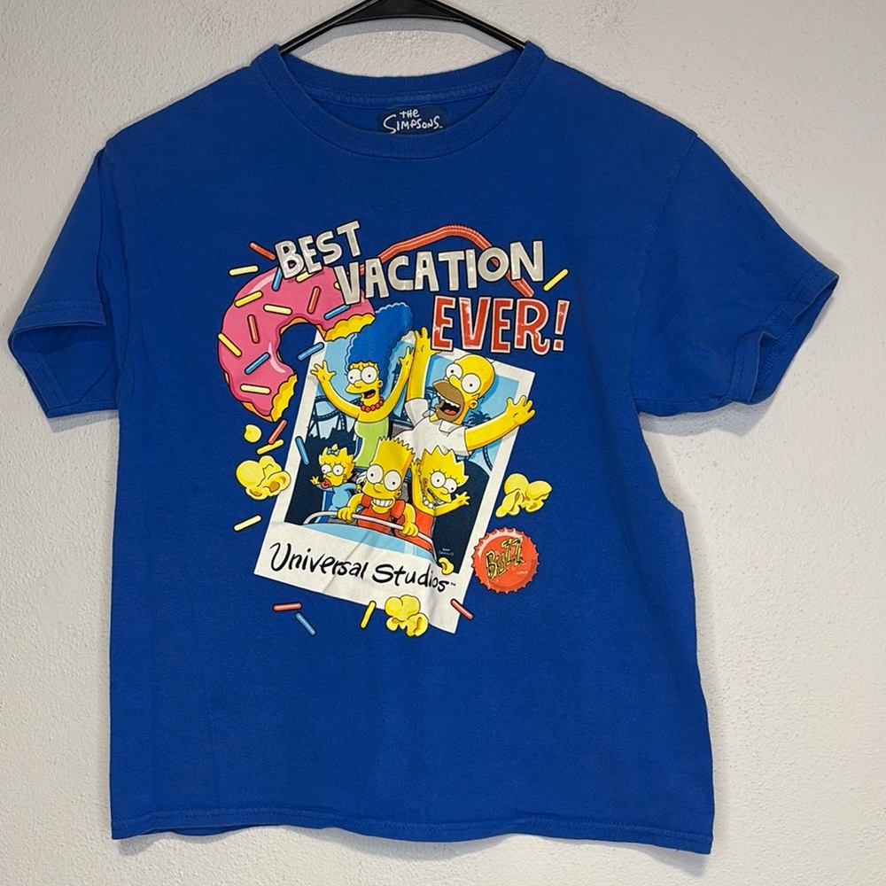 Universal Studios Orlando The Simpsons Short Sleeve T-Shirt Youth Medium